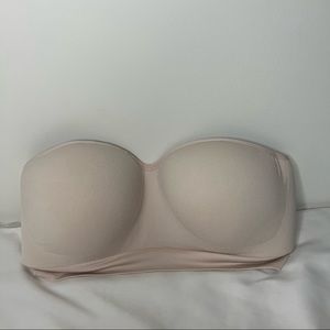 Women's Auden Push up Seamless Bandeau Bra Sz XL